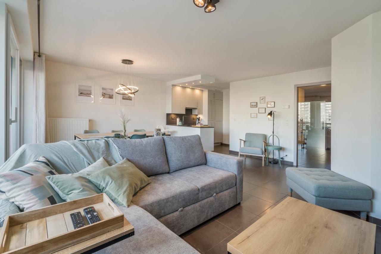 Modern App 6P Met Topligging - Aan Strand & Haven Blankenberge Kültér fotó
