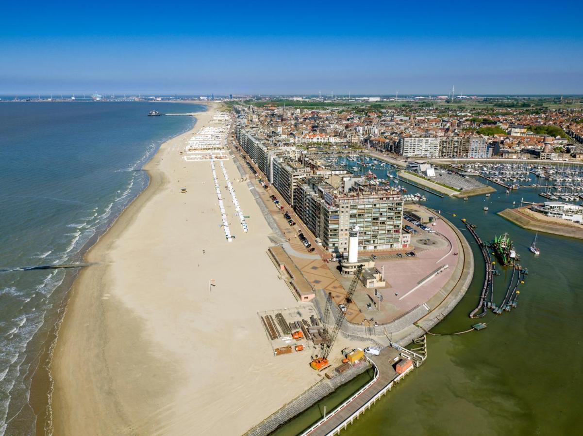 Modern App 6P Met Topligging - Aan Strand & Haven Blankenberge Kültér fotó